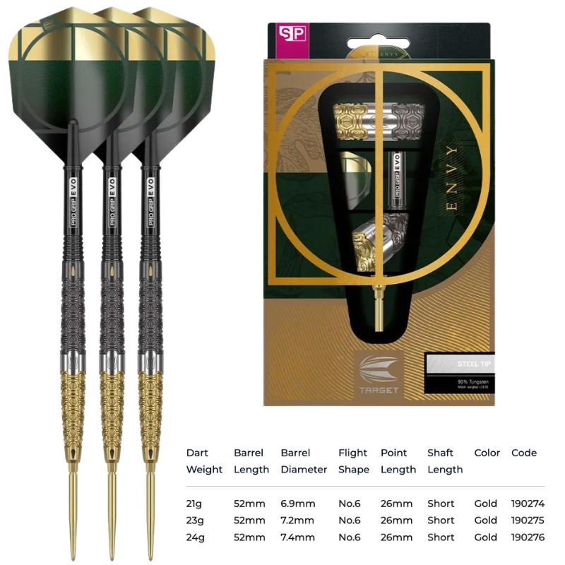 Elevate Your Game with Cult Envy Swiss Point Darts - Korvel