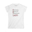Empowered Cat Lady Tee | Women's Softstyle Shirt for Cat Lovers - Korvel