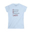Empowered Cat Lady Tee | Women's Softstyle Shirt for Cat Lovers - Korvel