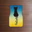 Alfombrillas de coche Cursive Tail Cat Lady