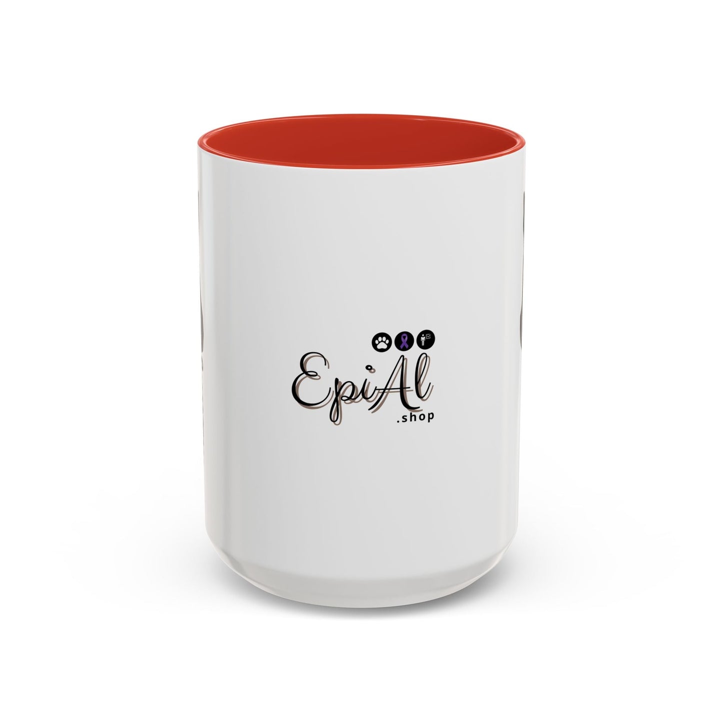 Taza de café Cursive Tail Cat Lady