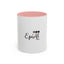 Taza de café Cursive Tail Cat Lady
