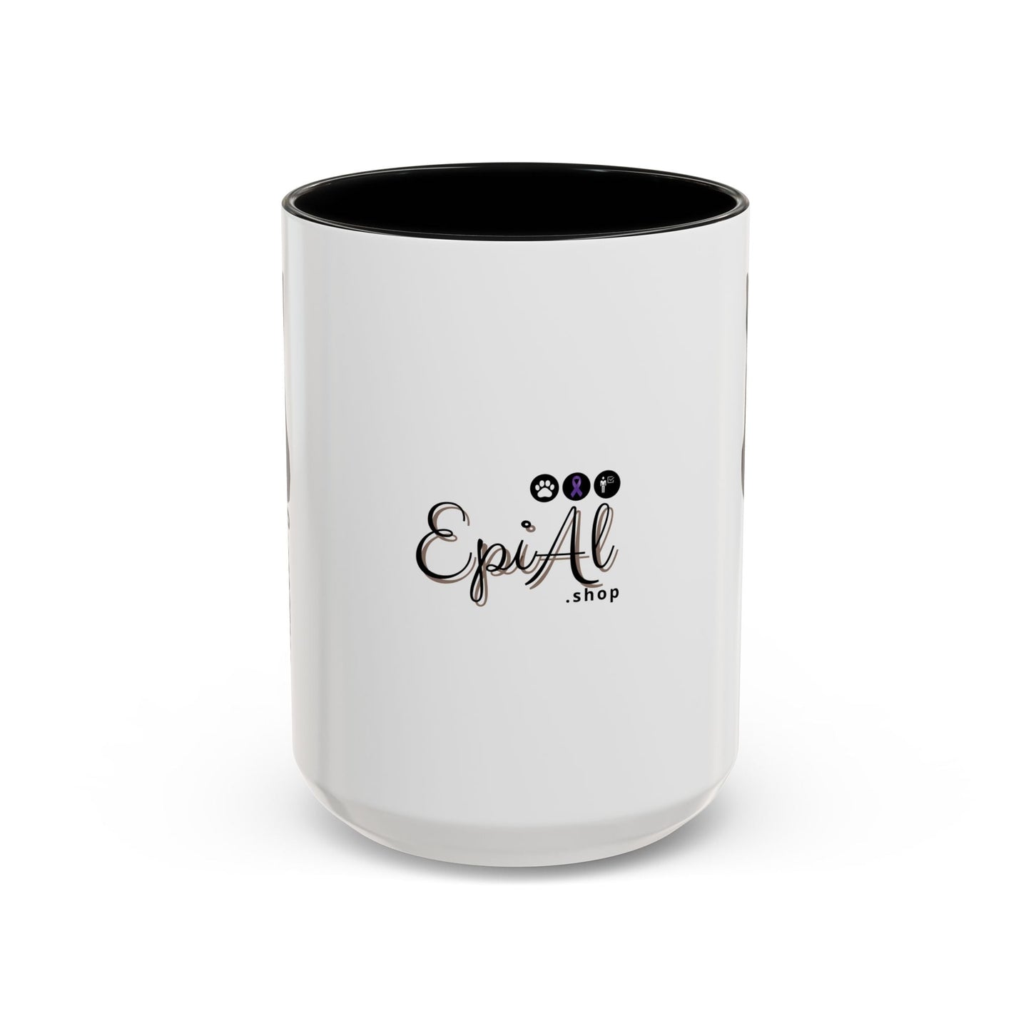Taza de café Cursive Tail Cat Lady