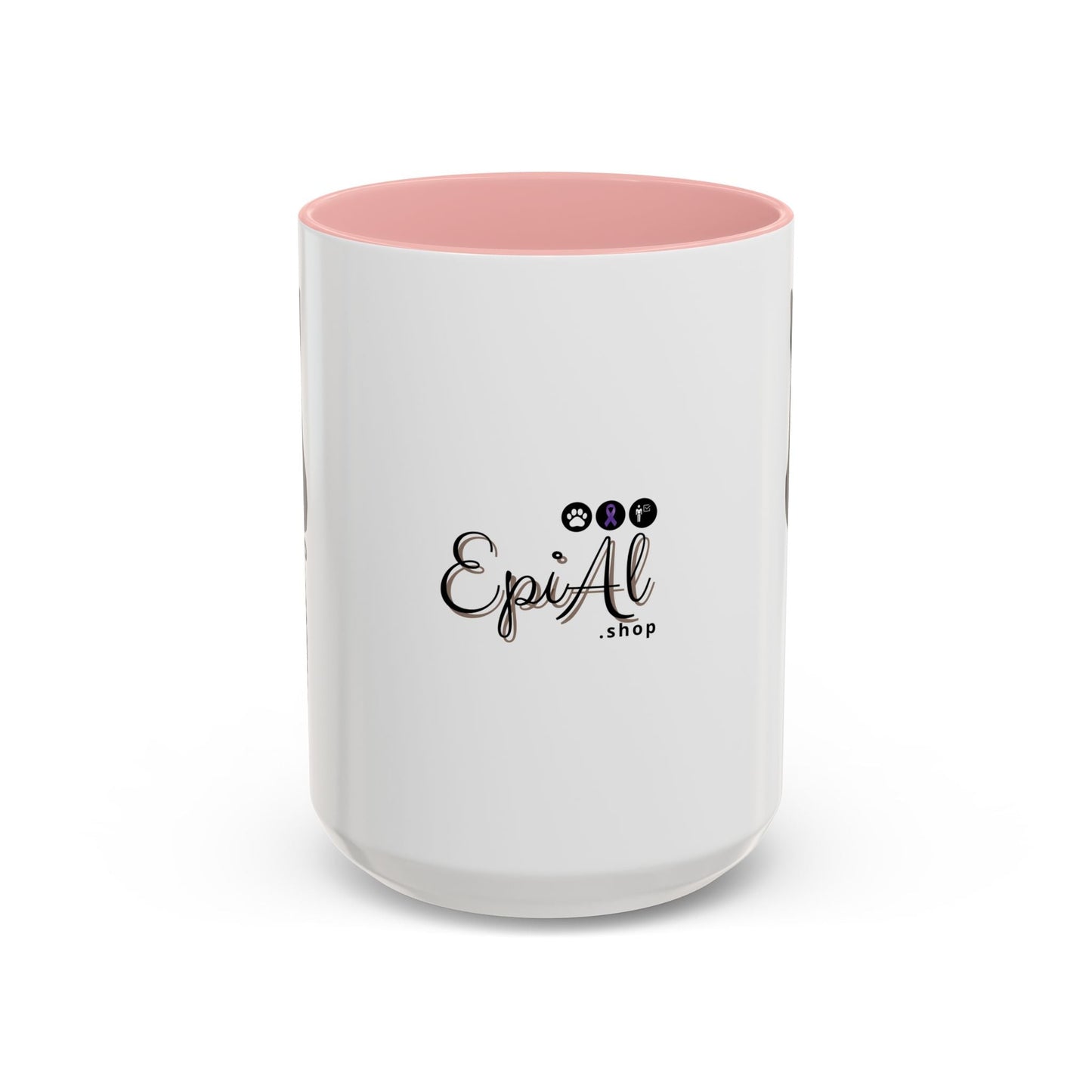 Taza de café Cursive Tail Cat Lady
