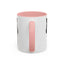 Taza de café Cursive Tail Cat Lady