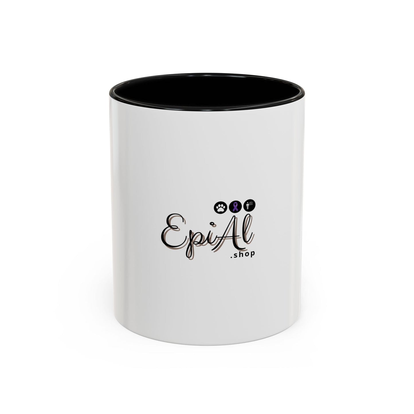 Taza de café Cursive Tail Cat Lady