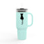 Mug de voyage Cursive Tail Cat Lady