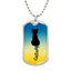 Collar de Dama Gato con Cola Cursiva