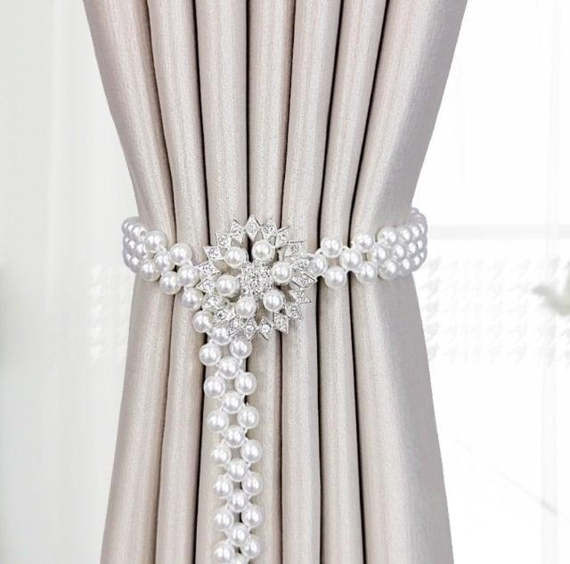 Corbatas de Cortina Elásticas Elegantes para Decoración Moderna del Hogar