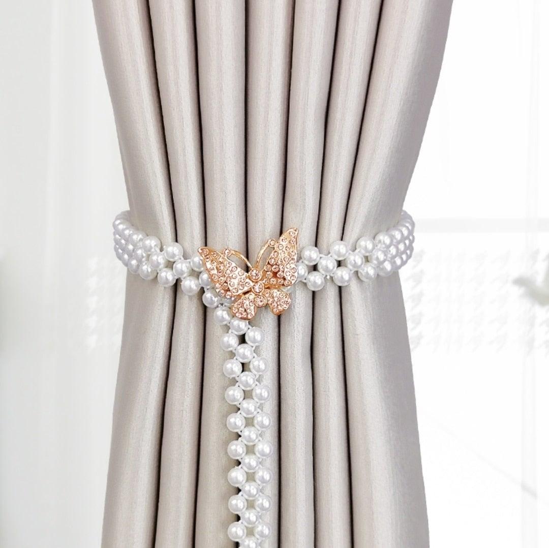 Corbatas de Cortina Elásticas Elegantes para Decoración Moderna del Hogar