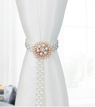 Elegant Elastic Curtain Tiebacks for Modern Home Decor