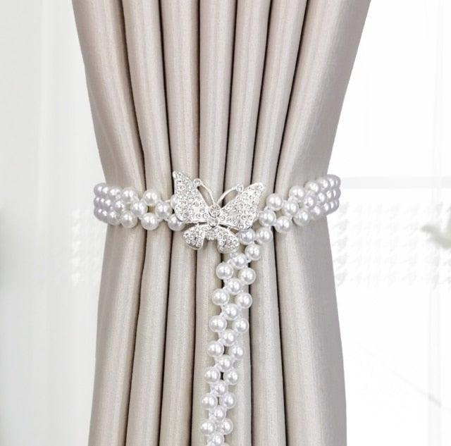 Corbatas de Cortina Elásticas Elegantes para Decoración Moderna del Hogar