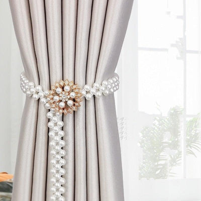 Elegant Elastic Curtain Tiebacks for Modern Home Decor