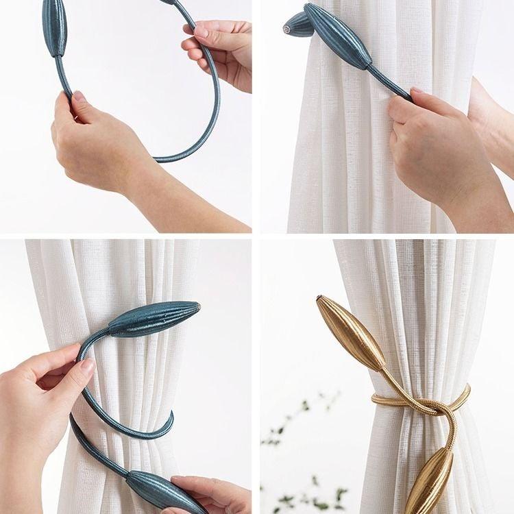 Elegant Polyester Curtain Tiebacks - Decorative Holdbacks