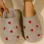 Chaussons Fluffy Cushy Heart