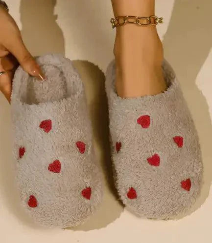 Chaussons Fluffy Cushy Heart