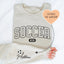 Sweatshirt personnalisé pour maman de soccer