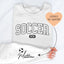 Sweatshirt personnalisé pour maman de soccer