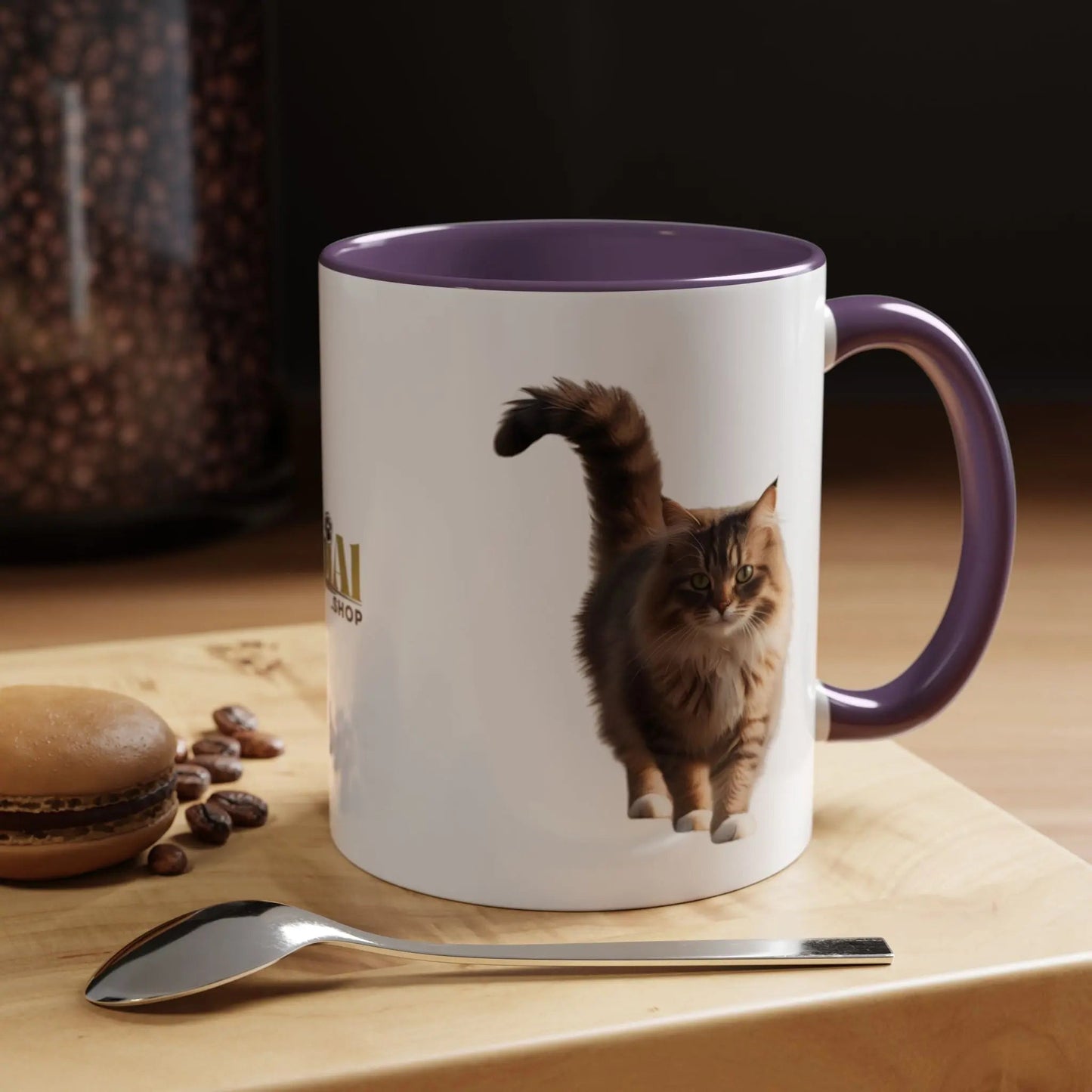 Adorable Cat-Themed Coffee Mug - Ideal Gift for Cat Lovers - Korvel