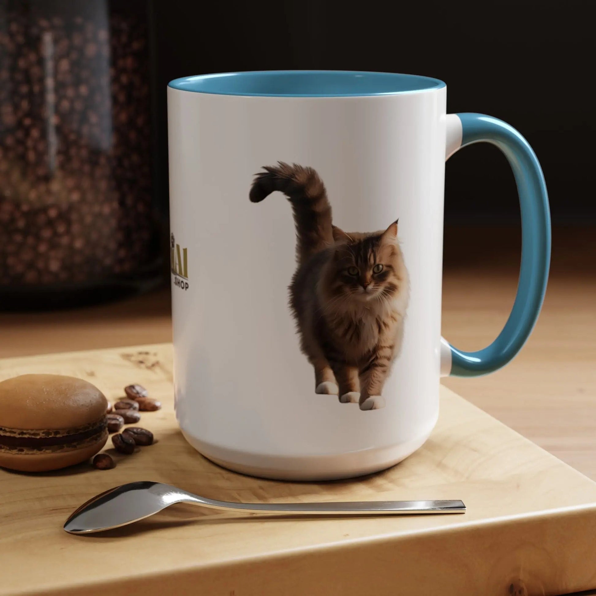Adorable Cat-Themed Coffee Mug - Ideal Gift for Cat Lovers - Korvel