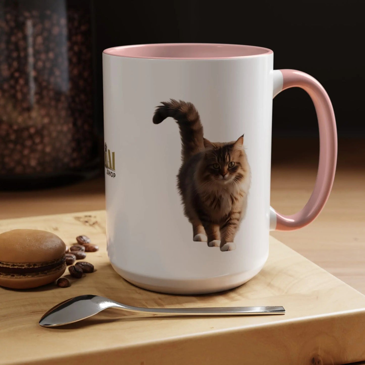 Adorable Cat-Themed Coffee Mug - Ideal Gift for Cat Lovers - Korvel