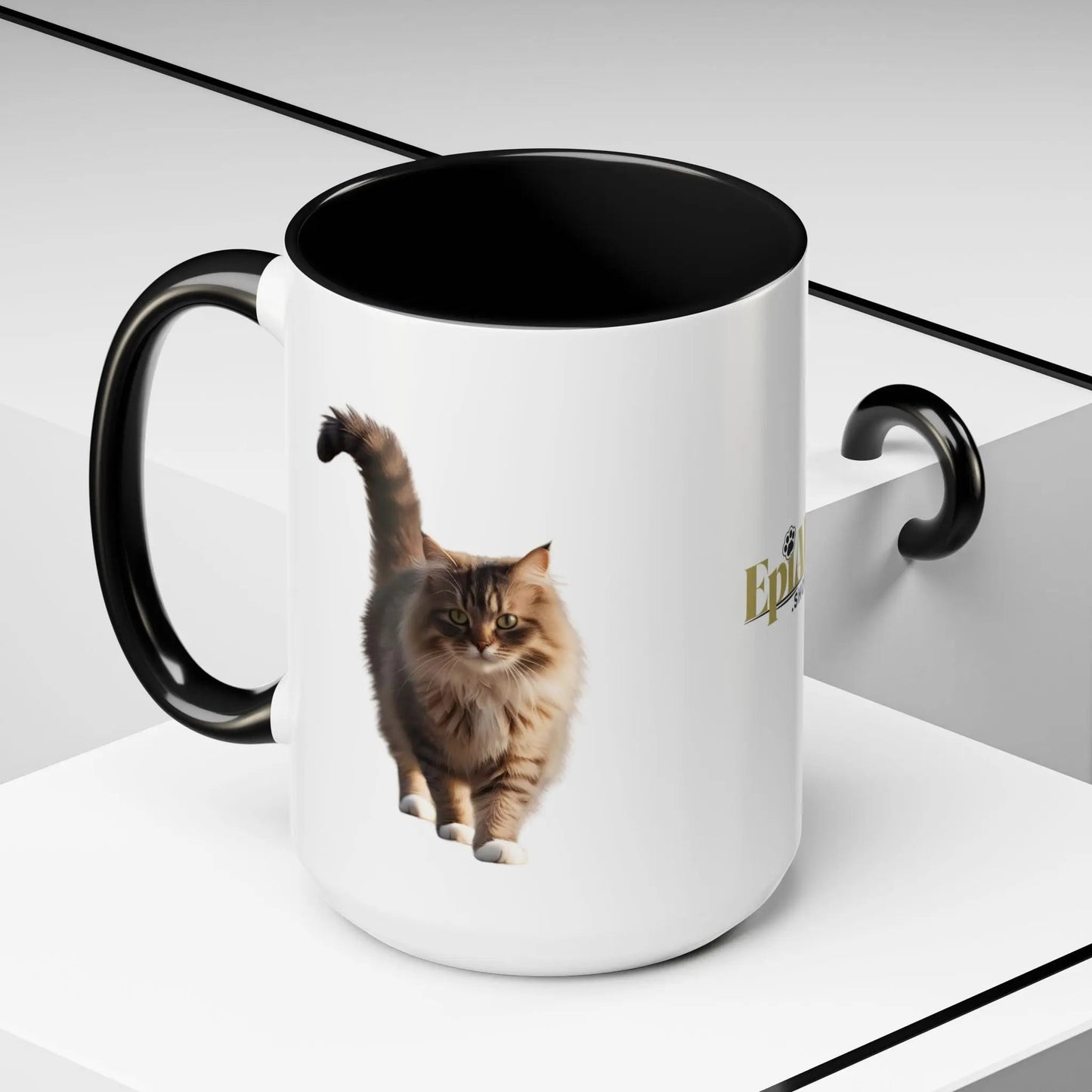 Adorable Cat-Themed Coffee Mug - Ideal Gift for Cat Lovers - Korvel