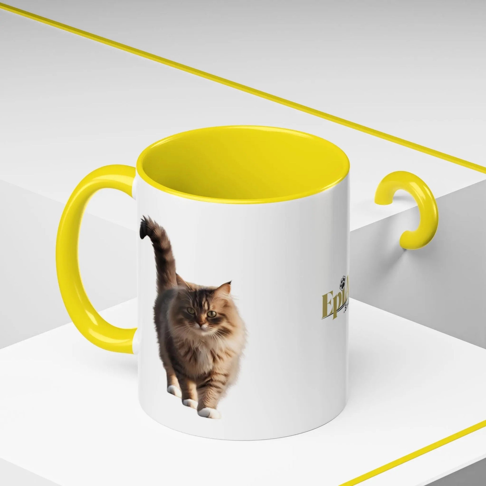 Adorable Cat-Themed Coffee Mug - Ideal Gift for Cat Lovers - Korvel