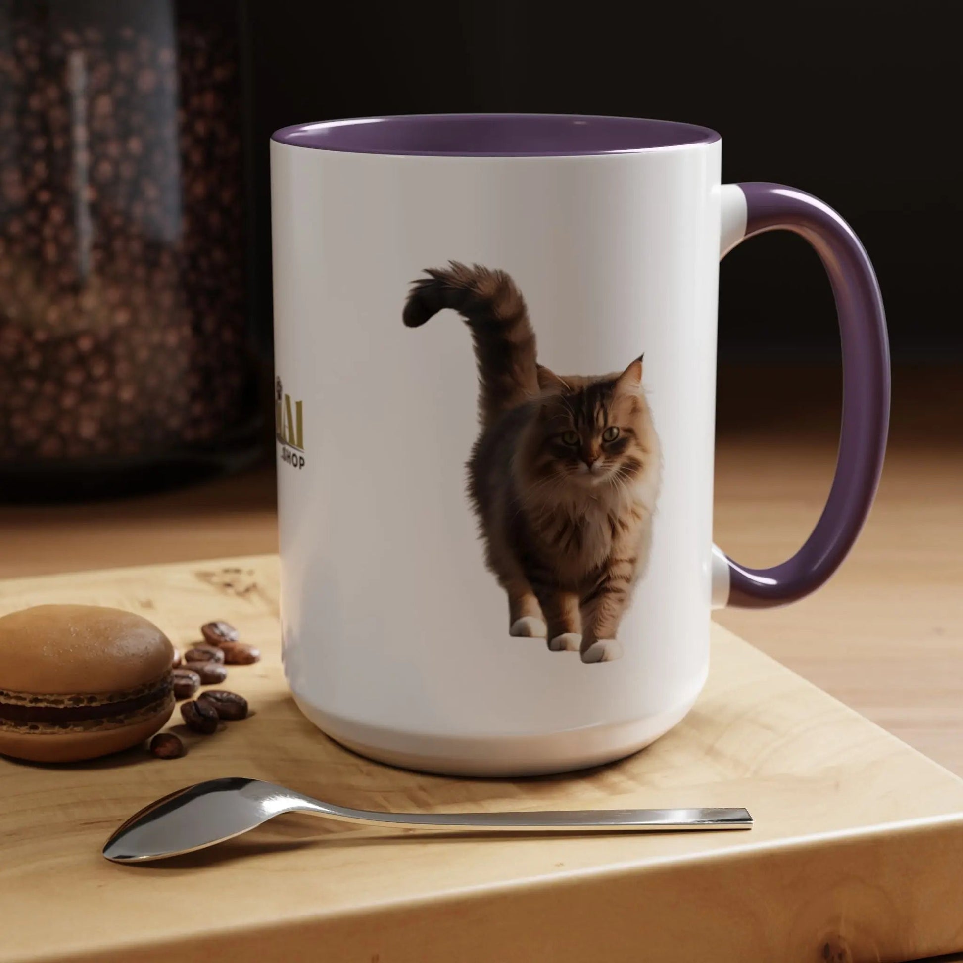 Adorable Cat-Themed Coffee Mug - Ideal Gift for Cat Lovers - Korvel