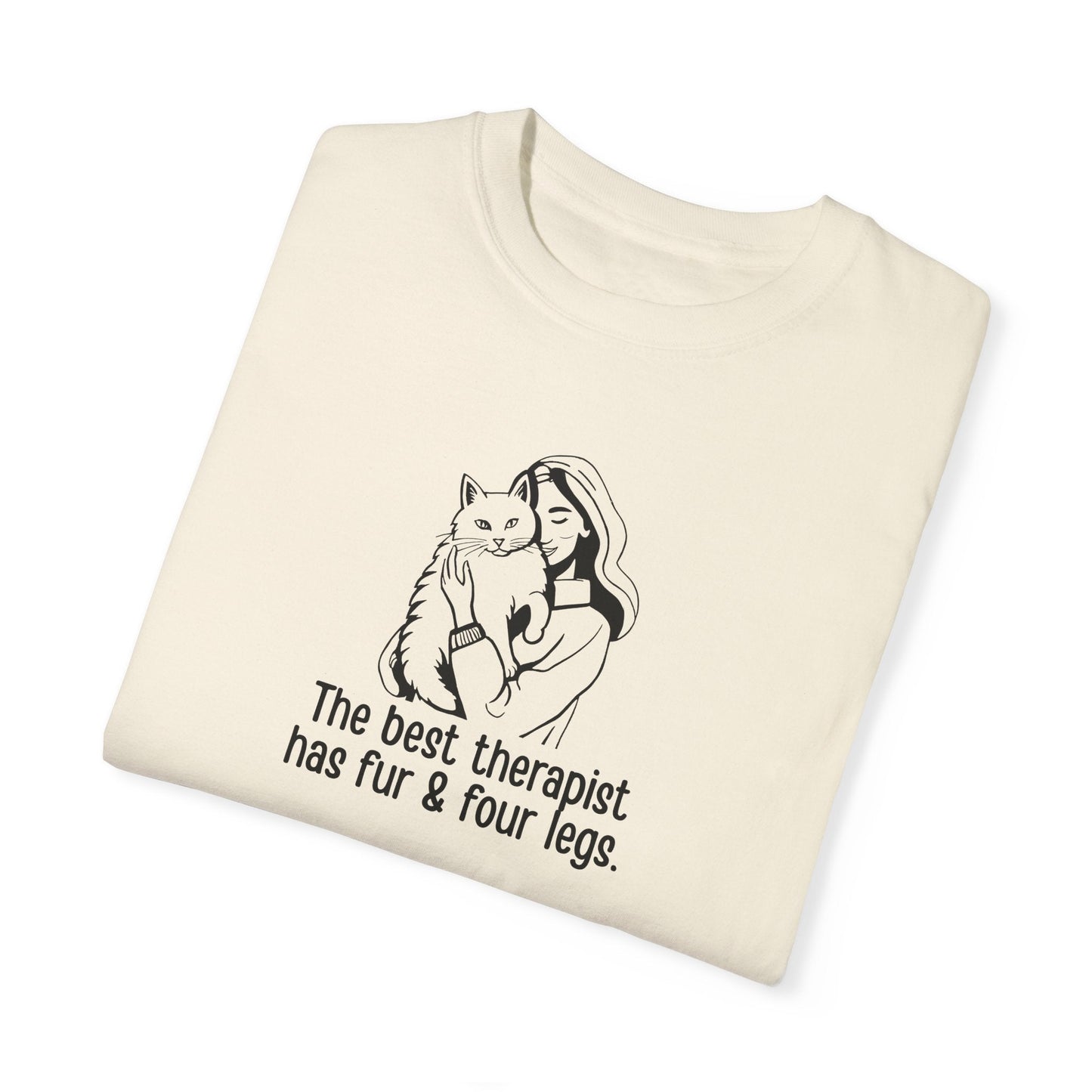 T-shirt unisexe Thérapie Animaux Mignons