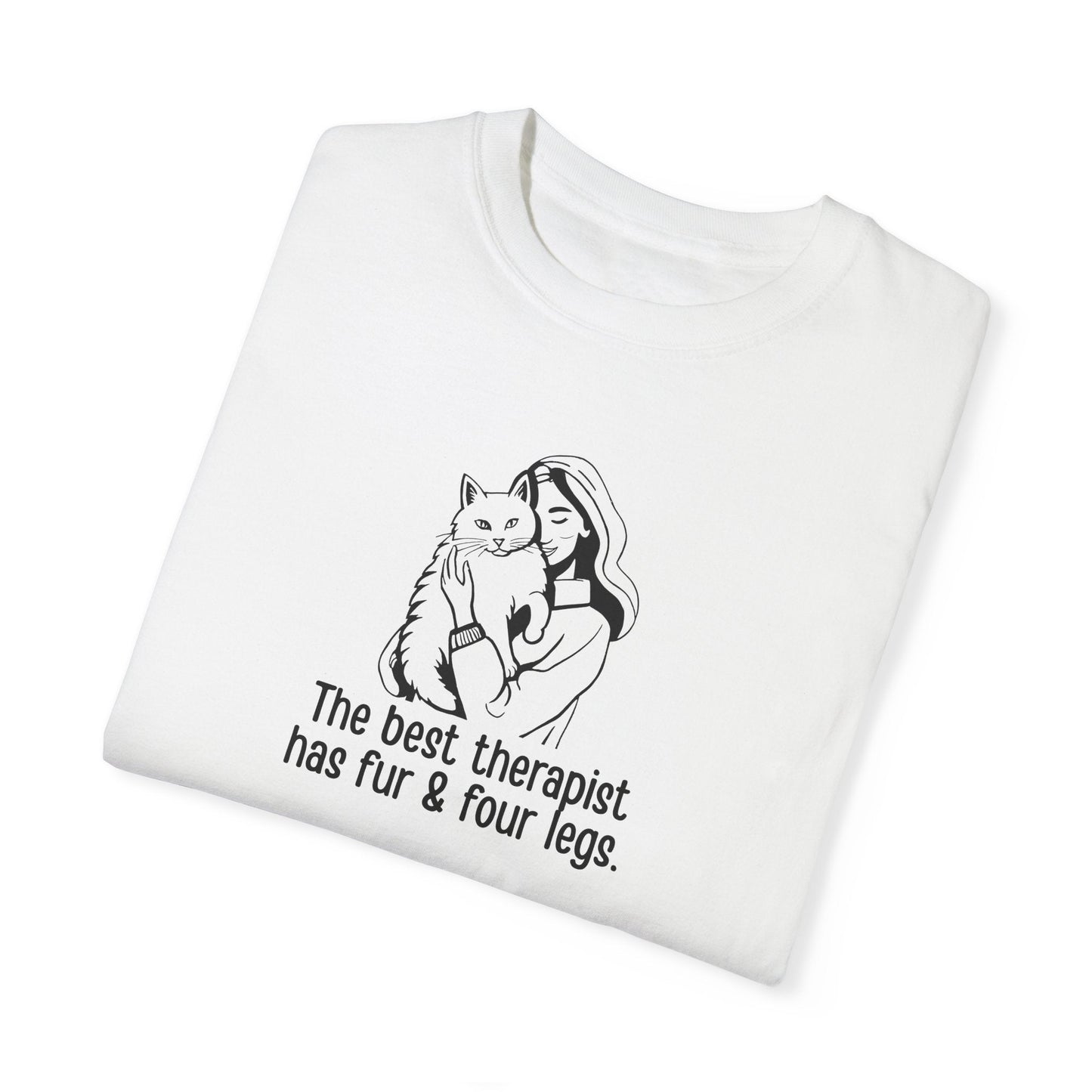 T-shirt unisexe Thérapie Animaux Mignons
