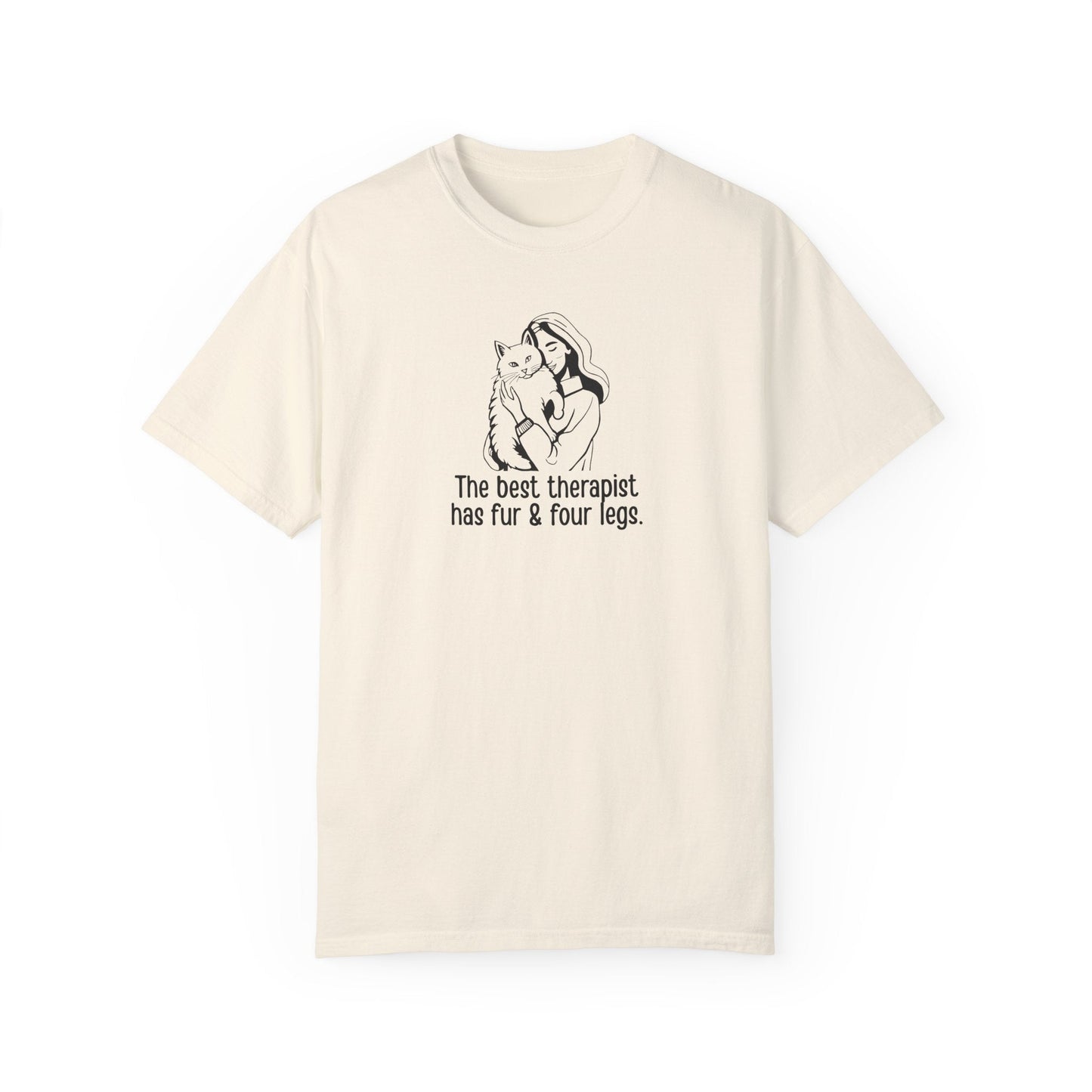 T-shirt unisexe Thérapie Animaux Mignons