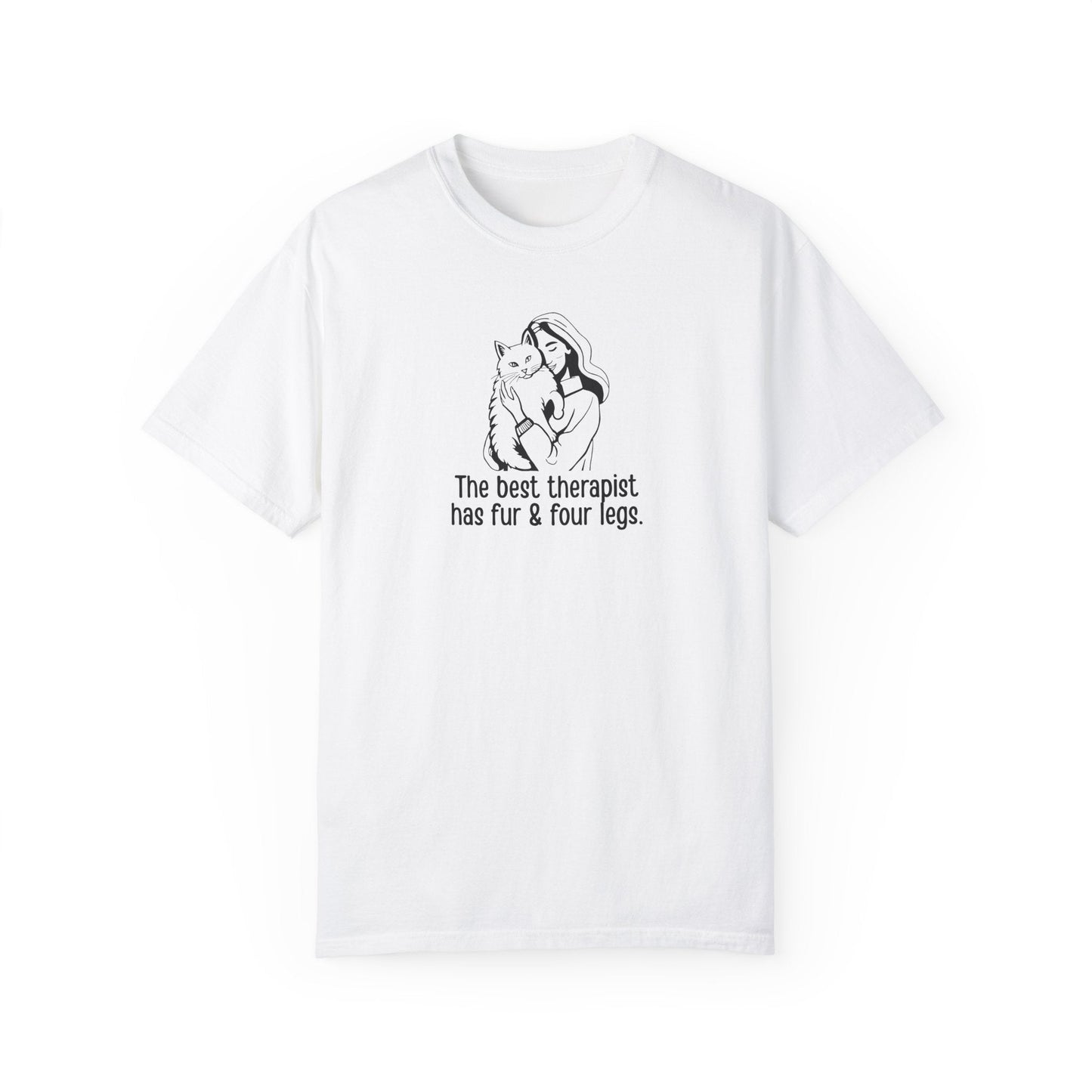 T-shirt unisexe Thérapie Animaux Mignons