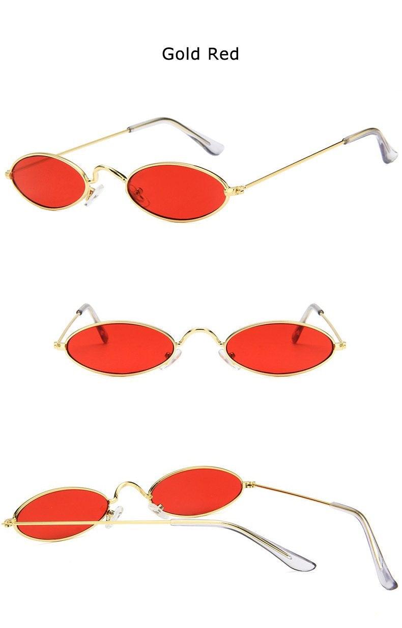 Gafas de sol redondas negras de inspiración vintage para mujeres
