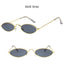 Gafas de sol redondas negras de inspiración vintage para mujeres