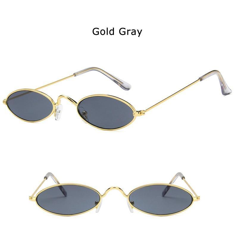 Gafas de sol redondas negras de inspiración vintage para mujeres