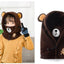 Balaclava de Invierno con Oso de Caricatura para Niños