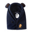Balaclava de Invierno con Oso de Caricatura para Niños