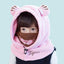 Balaclava de Invierno con Oso de Caricatura para Niños
