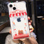 Adorable Cartoon-Themed Wallet Phone Case for iPhone 14 Pro Max & More - Shockproof & Stylish - Korvel