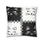 Housse de coussin en faux suède de chat mignon - Parfaite pour les amoureux des chats