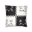 Housse de coussin en faux suède de chat mignon - Parfaite pour les amoureux des chats