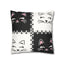 Housse de coussin en faux suède de chat mignon - Parfaite pour les amoureux des chats