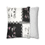Housse de coussin en faux suède de chat mignon - Parfaite pour les amoureux des chats