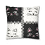 Housse de coussin en faux suède de chat mignon - Parfaite pour les amoureux des chats