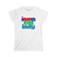 T-shirt Softstyle Graphique de Mignonne Cat Lady