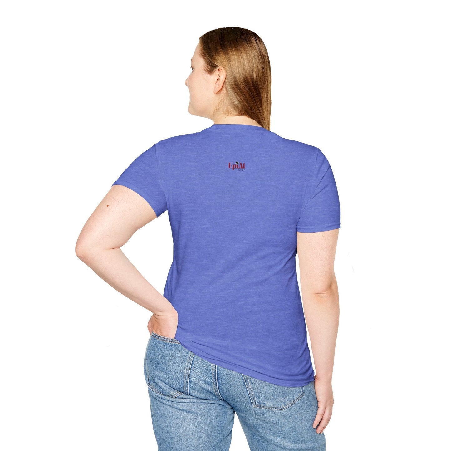 Camiseta Encantadora para Amantes de los Gatos - Tee Unisex Softstyle