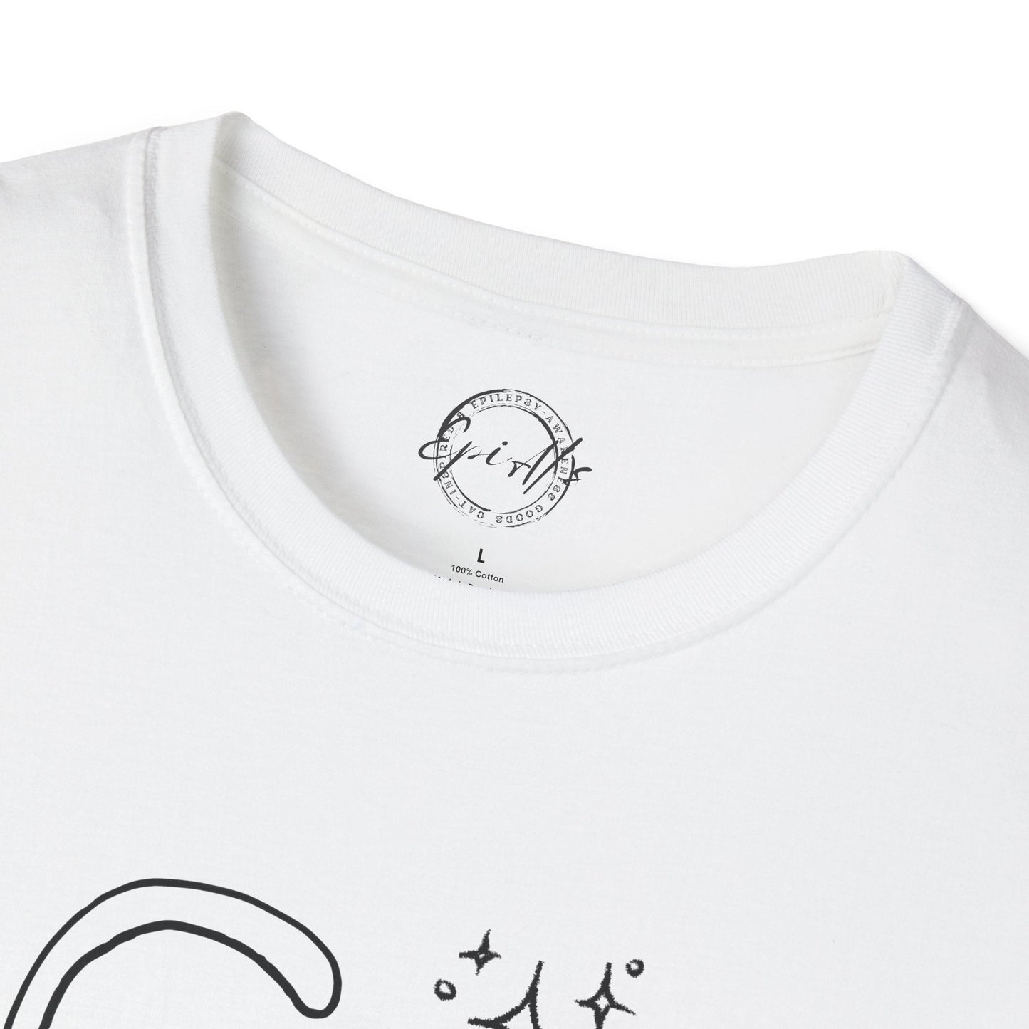 Camiseta Encantadora para Amantes de los Gatos - Tee Unisex Softstyle