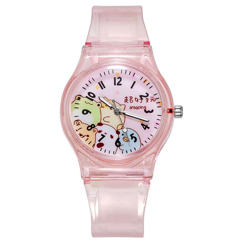 Montre à Quartz Enfant Charmante avec Bracelet Léger