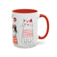 Taza de café de gatos fríos y adorables