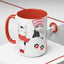 Taza de café de gatos fríos y adorables